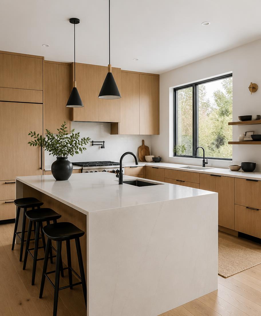 Rainier Beach kitchen — Kitchen remodeling by Trinity Home Construction